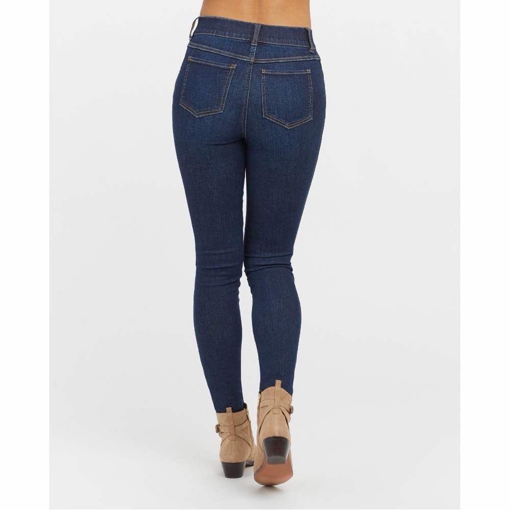 Women's SPANX Ankle Midnight Blue Skinny Jeans